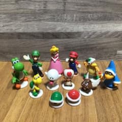 スーパーマリオ　キャラ人形　12個のサムネイル