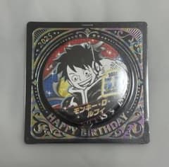 ONE PIECE モンキー・D・ルフィ バースデー缶バッジ 2025のサムネイル
