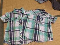 100cm シャツ　双子のサムネイル
