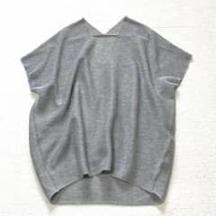 極美品 SOEJUソージュ シアー ショートスリーブ コクーンニット 手洗い可のサムネイル