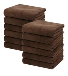 ブラウン マイクロファイバー バスタオル 60枚セットバラ売りご相談