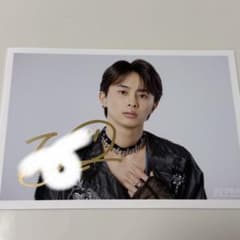 超特急 NINELIVES REAL？ 生写真 A ハル　サイン 超特急 ハル NINE LIVES 生写真 - メルカリ