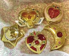 Pretty Guardian Sailor Moon Transformation Compact Mirror 2 (Set of 5) Gashapon