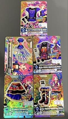 アイカツ カード ミュージカルスコーピオン 4枚セットのサムネイル