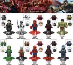 Marvel Spider-Man Minifigure Set of 10
