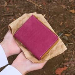 【まるで焼き芋】秋を楽しむL字ファスナー財布のサムネイル