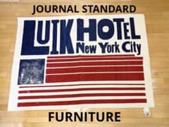 ジャーナルスタンダード 大判 ラグ ラグマット 星条旗 LUIK HOTEL
