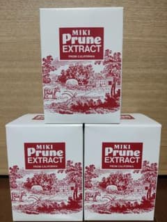 【最終お値下げ】ミキプルーン（３箱）のサムネイル