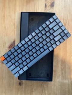 Keychron K3 茶軸 US配列 純正ウッドパームレスト付 箱付 - メルカリ