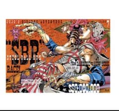 新品未開封】ジョジョキャラバン B2ポスター A スティール・ボール