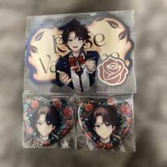 三枝明那 にじさんじ Rose Valentine ハート缶バッジ 缶バッジ - メルカリ