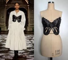 定価130万 2024 Cruise DIOR バタフライレザーコルセット