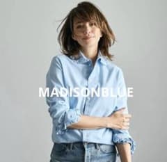 【HPS別注】MADISONBLUE ラウンドカラーフリルシャツブルー HPS別注】MADISONBLUE ラウンドカラーフリルシャツブルー - メルカリ