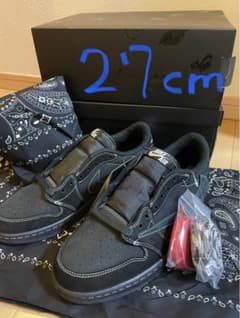 トラヴィスコット×ナイキTRAVIS SCOTT×NIKEAJ1LOW OJSPのサムネイル