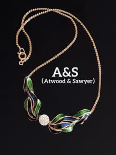 ヴィンテージ A＆S ネックレス A&S ヴィンテージネックレスF154 - メルカリ