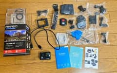 【動作確認済み】AKASO EK7000 BLACK 4kセット