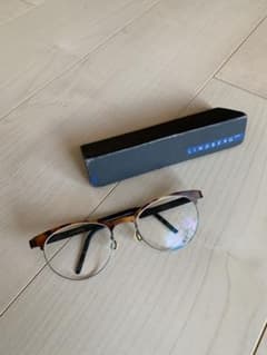 LINDBERG 本ベッコウメガネ ケース付き ※ツル短め - メルカリ