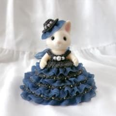 シルバニアファミリー 服 ハンドメイド 女の子 ドレスのサムネイル