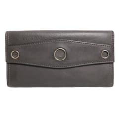 CELINE セリーヌ 長財布 レザー こげ茶 ダークブラウン ロゴ CELINE セリーヌ 長財布 レザー こげ茶 ダークブラウン ロゴ - メルカリ