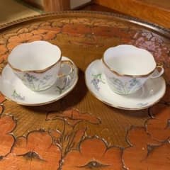 大倉陶園 カップ&ソーサー 2客セットのサムネイル