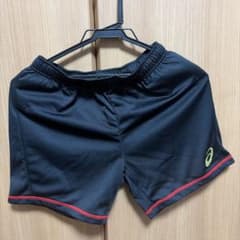 asics バレーボールパンツ 160サイズ ブラックのサムネイル
