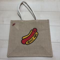 無印良品 MUJI NYC ジュートバッグ ホットドッグのサムネイル