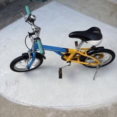 ルノー　renault 子供用自転車　14インチ　中古美品 おまけ付き ルノー renault 子供用自転車14インチ中古 おまけ付き◎説明文追加