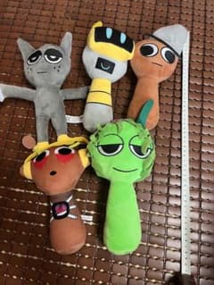 Sprunki ぬいぐるみ 5点セットのサムネイル