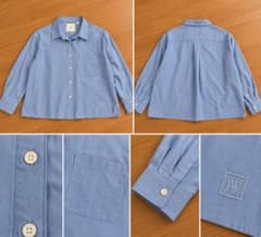 UNIQLO JW ANDERSON 長袖シャツ ライトブルー XLのサムネイル