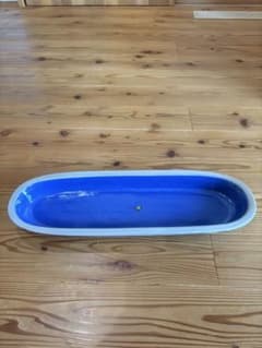 小原流 水盤 楕円形花器のサムネイル