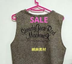SALE♥ メンズ 春夏 オシャレベスト 綿麻     Mのサムネイル