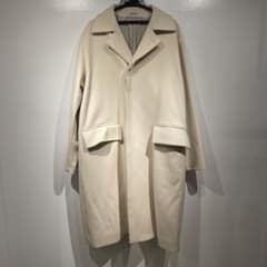 AURALEE ウールシルクメルトンSOUTIEN COLLAR COAT