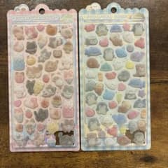 く*゜様 ふわふわドロップシール　2枚セットのサムネイル