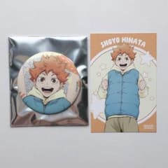 ハイキュー 日向 ヨーショー アニメイト 色紙 缶バッジ クリアカード