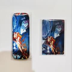 귀멸의 칼날 무한 열차편 5주년 기념 WEBSHOP 복권 캔 배지 클리어 카드 가와자리