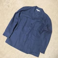 UNIQLOJWアンダーソン　ツイルオーバーサイズワークシャツ　カワシマタカヒロのサムネイル