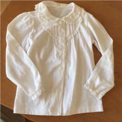 未使用 フォーマル シャツ 女の子用 110cmのサムネイル