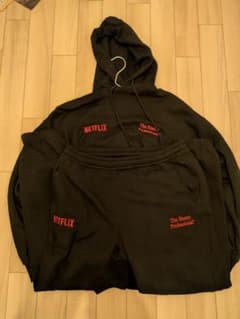 試着のみXLサイズエンノイネットフリックス上下セットNetflix - メルカリ