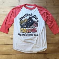 80sラグラン motocross柄Tシャツのサムネイル