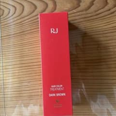 RJ ヘアカラー トリートメント ダークブラウン 210g - メルカリ