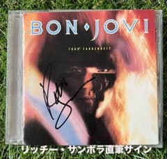 BON JOVI ボン・ジョビ リッチー・サンボラ 直筆サインCD(生写真