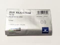 スワロフスキー 2028 XILION Rose アクアマリン SS48 72粒 - メルカリ