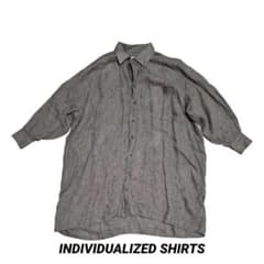 INDIVIDUALIZED SHIRTS リネンシャツ USA製 麻100% INDIVIDUALIZED SHIRTS USA製 麻100% リネンシャツ - メルカリ