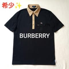 入手困難✨️ バーバリー BURBERRY ポロシャツ 黒 L ホースロゴ 希少 入手困難✨️ バーバリー BURBERRY ポロシャツ 黒 L ホースロゴ 希少