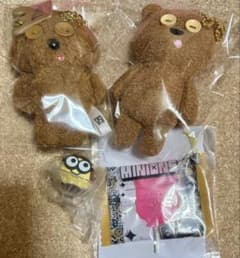 미니언 팀 마스코트 열쇠 고리 set