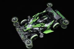 ミニ四駆 タミヤ MSフレキカスタム アバンテmk3 アズール サイクロン