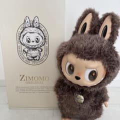 ジモモ Popmart Zimomo I FOUND YOU 茶 ぬいぐるみ ZIMOMO ぬいぐるみ 茶ジモモ I FOUND YOU - メルカリ