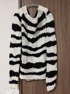 ann demeulemeester 06ss グランジボーダーニット - メルカリ
