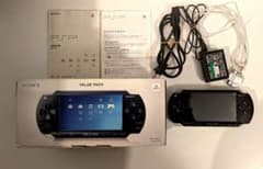SONY PSP1000k 本体 ブラック 付属品あり【通電確認済】のサムネイル