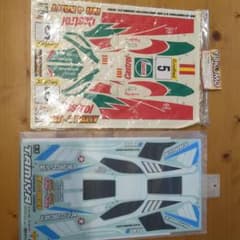 ラジコンボディー用シール2枚セットのサムネイル